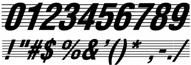 The Score Normal Caratteri ALTRI CARATTERI