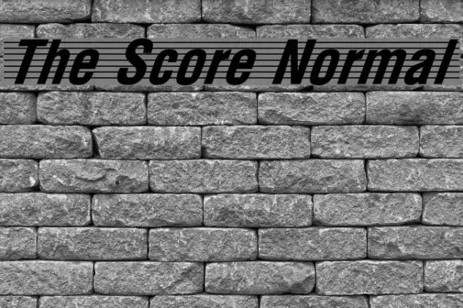 The Score Normal Caratteri examples