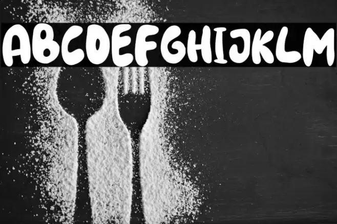 The Scratches Regular Font examples