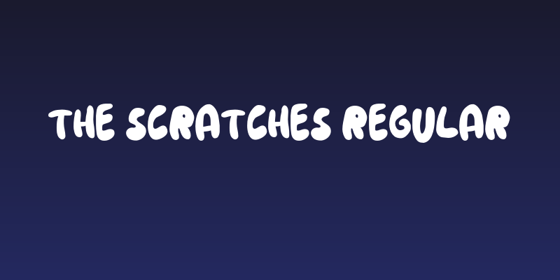 The Scratches Regular Social Header