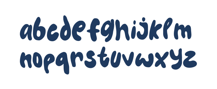 The Scratches Regular Lowercase