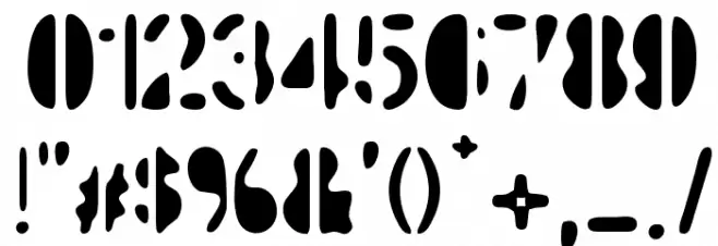 The Second World War Font OTHER CHARS