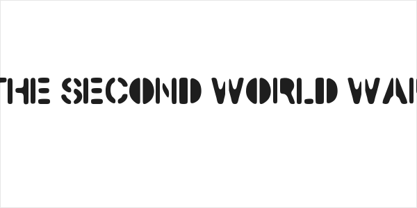 The Second World War Logo