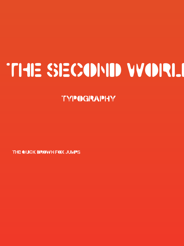 The Second World War Poster