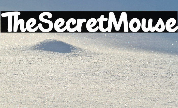 The Secret Mouse Example 1