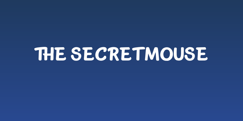 The Secret Mouse Social Header