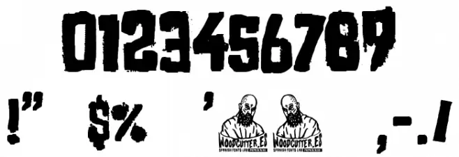 The Serial Lover Font OTHER CHARS