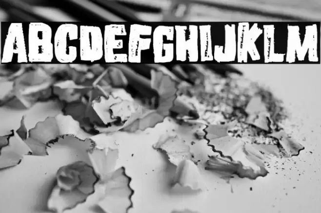 The Serial Lover Font examples