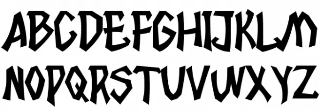 The Shadow Adventure Шрифта ВЕРХНИЙ