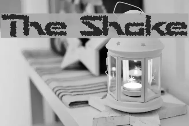 The Shakes Font examples