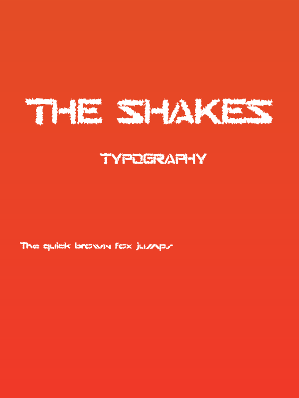 The Shakes Poster