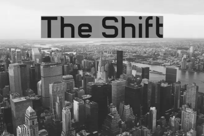 The Shift Font examples