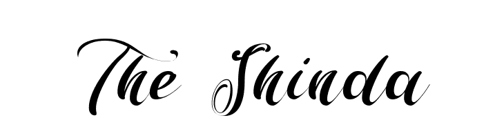 The Shinda  font caratteri gratis