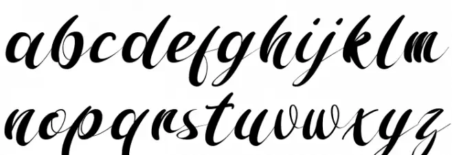 The Shinda Caratteri MINUSCOLO