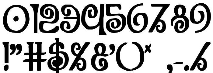 The Shire Bold Condensed Font Alte caractere