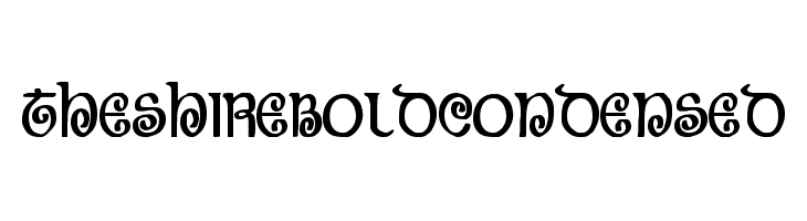 The Shire Bold Condensed  baixar fontes gratis