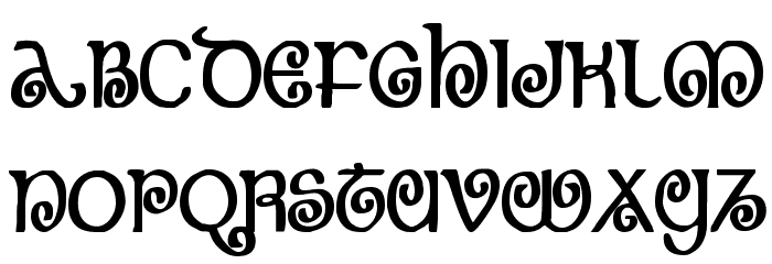 The Shire Bold Condensed Font Litere mici