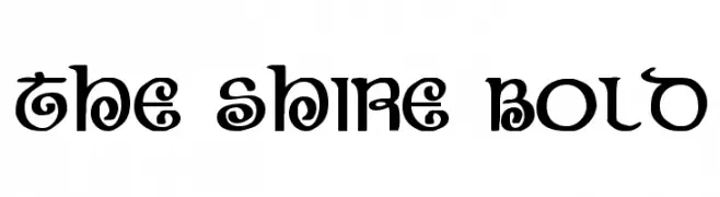 The Shire Bold  Fuentes Gratis Descargar