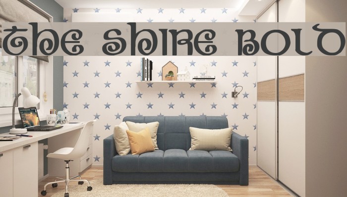 The Shire Bold Font examples
