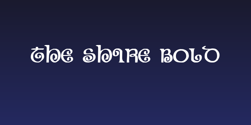 The Shire Bold Social Header