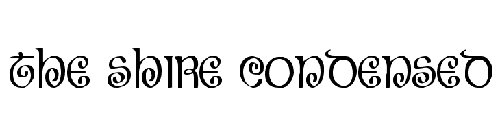 The Shire Condensed Font