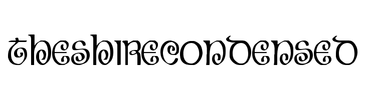 The Shire Condensed  नि: शुल्क फ़ॉन्ट्स डाउनलोड