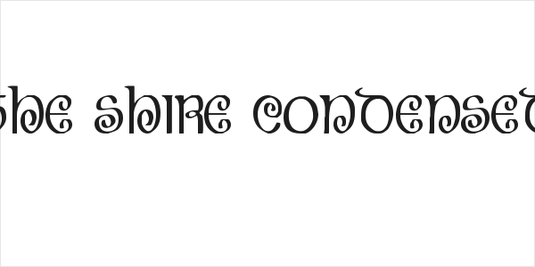The Shire Condensed Logo