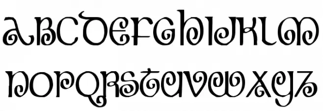 The Shire Condensed फ़ॉन्ट लोअरकेस