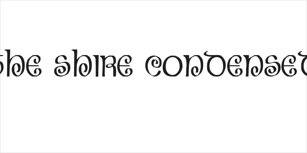 The Shire Condensed Logo