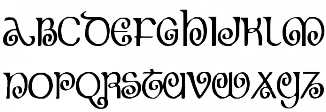 The Shire Condensed フォント 小文字