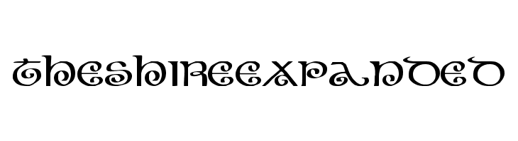 The Shire Expanded  Frei Schriftart Herunterladen