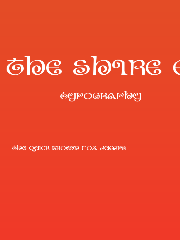 The Shire Expanded Poster