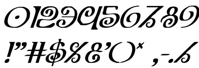 The Shire Italic Caratteri ALTRI CARATTERI