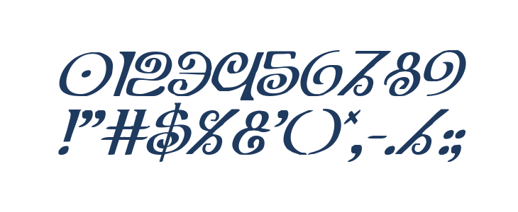 The Shire Italic Other Characters