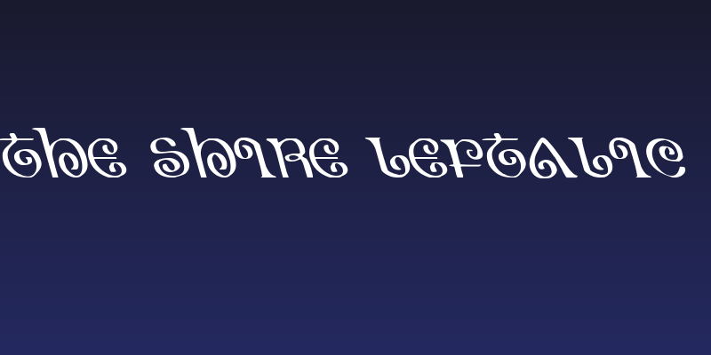 The Shire Leftalic Social Header