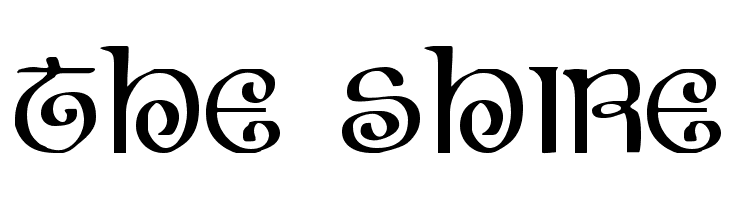 The Shire  नि: शुल्क फ़ॉन्ट्स डाउनलोड