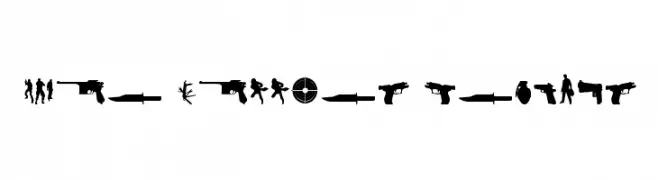 The Shooter Regular  नि: शुल्क फ़ॉन्ट्स डाउनलोड