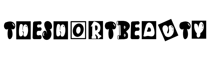 The Short Beauty  font caratteri gratis