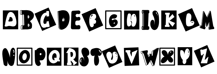 The Short Beauty Font LOWERCASE