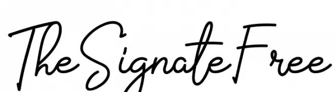 The Signate Free  Fuentes Gratis Descargar