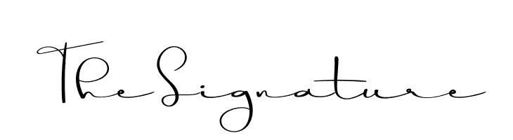 The Signature  Descarca Fonturi Gratis