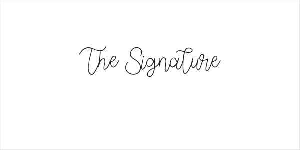 The Signature Logo