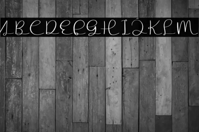 The Signature Font examples