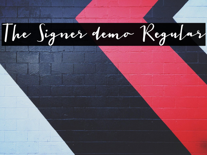 The Signer demo Regular Example 2