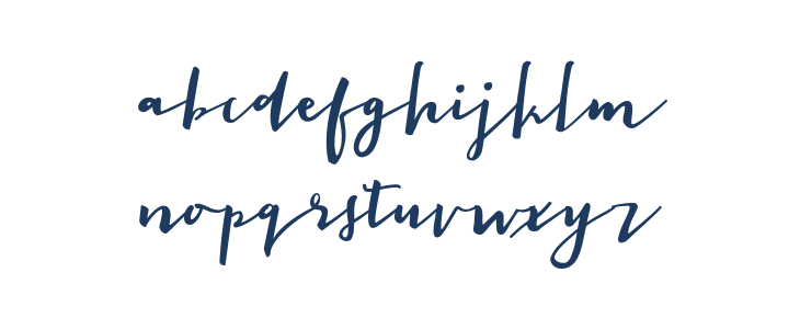 The Signer demo Regular Lowercase