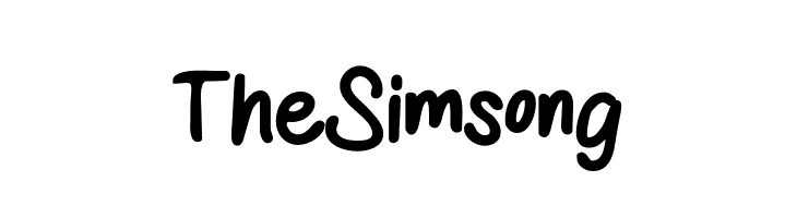 The Simsong  les polices de caractères gratuit tlcharger