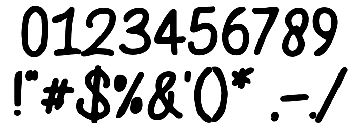The Simsong Font OTHER CHARS