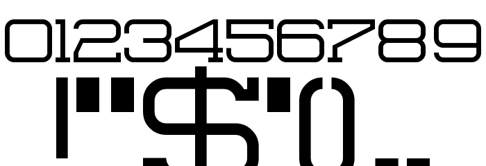 The Slabbers Regular Font OTHER CHARS