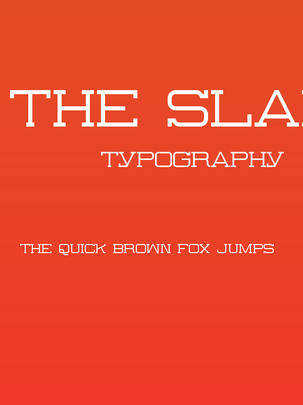 The Slabbers Regular Poster