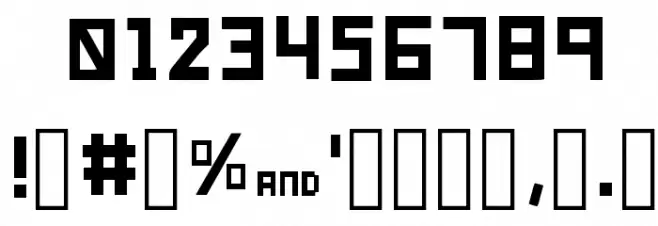 The Slavic Font Regular Font OTHER CHARS